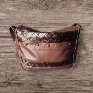 Cristina Genuine Leather Italian Shoulder/Crossbody Bag – Made in Italy